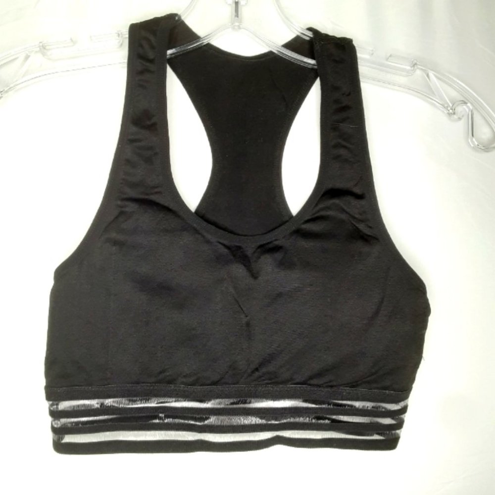 Vince Camuto Sports Bra Sheer Waist Size Medium